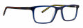Life is Good Kids Jake Blue Eyeglasses - Color Image