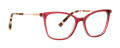 Life is Good Marlina Burgundy Eyeglasses - Color Image
