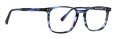Life is Good Ryker Blue Horn Eyeglasses - Color Image