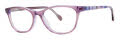 Lilly Pulitzer Girls Brae Purple Eyeglasses - Color Image