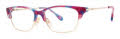 Lilly Pulitzer Girls Bunny Party Pink Eyeglasses - Color Image