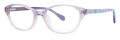 Lilly Pulitzer Girls Paquita Lilac Eyeglasses - Color Image