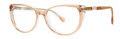 Lilly Pulitzer Blanca Golden Crystal Eyeglasses - Color Image