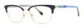 Lilly Pulitzer Crawford Navy Eyeglasses - Color Image