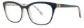 Lilly Pulitzer Kimber Navy Eyeglasses - Color Image