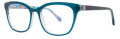 Lilly Pulitzer Kimber Teal Eyeglasses - Color Image