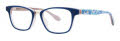 Lilly Pulitzer Girls Klea Mini Navy Eyeglasses - Color Image