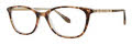 Lilly Pulitzer Mila Carob Eyeglasses - Color Image