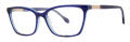 Lilly Pulitzer Tierney Navy Eyeglasses - Color Image