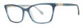 Lilly Pulitzer Tierney Teal Horn Eyeglasses - Color Image