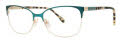 Lilly Pulitzer Tinsdale Teal Eyeglasses - Color Image