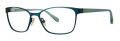 Lilly Pulitzer Dandra Teal Eyeglasses - Color Image
