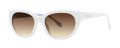 Lilly Pulitzer Zanzibar Resort White Sunglasses - Color Image