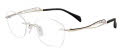 Line Art XL 2176 White Eyeglasses - Color Image