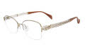Line Art XL 2181 Brown Eyeglasses - Color Image