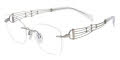Line Art XL 2186 Silver Eyeglasses - Color Image