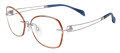 Line Art XL 2158 Blue (BL) Eyeglasses - Color Image