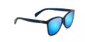 Maui Jim Liquid Sunshine-601 Translucent Navy / Blue Hawaii Mirror PolarizedPlus2 Lens (B601-03) Sunglasses - Color Image