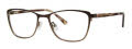 Liz Claiborne L 471 Brown Caramel (0MY) Eyeglasses - Color Image