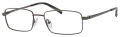 Claiborne for Men Industrialist Gunmetal (03WK) Eyeglasses - Color Image