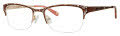 Liz Claiborne L 645 Brown (009Q) Eyeglasses - Color Image
