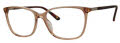 Liz Claiborne L 657 Beige Crystal (0SD9) Eyeglasses - Color Image