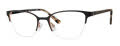 Liz Claiborne L 472 Matte Black (003) Eyeglasses - Color Image