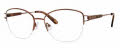 Liz Claiborne L 674T Light Brown (0TUI) Eyeglasses - Color Image