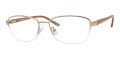 Liz Claiborne L 662 Palladium Gold (0TNG) Eyeglasses - Color Image