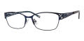 Liz Claiborne L 663 Navy (0E8W) Eyeglasses - Color Image