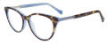 Lucky Brand VLBD235 Blue Havana Eyeglasses - Color Image