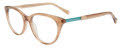 Lucky Brand VLBD235 Crystal Brown Eyeglasses - Color Image