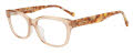 Lucky Brand VLBD257 Beige Crystal (BEIG) Eyeglasses - Color Image