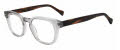 Lucky Brand VLBD324 Grey Crystal Stripes (0GRE) Eyeglasses - Color Image