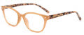 Lucky Brand VLBR010 Orange Brown Demi (06WL) Eyeglasses - Color Image