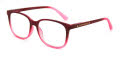 Lucky Brand VLBR014 Red Rose Fade (0RED) Eyeglasses - Color Image