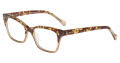 Lucky Brand VLBD229 Brown Horn Eyeglasses - Color Image
