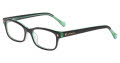 Lucky Brand VLBD230 Black Green Eyeglasses - Color Image