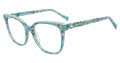 Lucky Brand VLBD238 Teal Havana Eyeglasses - Color Image