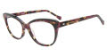 Lucky Brand VLBD239 Burgundy Havana Eyeglasses - Color Image