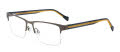Lucky Brand VLBD327 Gunmetal Yellow Teal (0TEA) Eyeglasses - Color Image