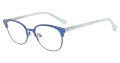 Lucky Brand Kids D718-Children's Blue Eyeglasses - Color Image