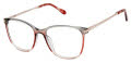 Lulu Guinness L246 Grey/Blush (GRY) Eyeglasses - Color Image