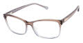 Lulu Guinness L254 Brown (BRN) Eyeglasses - Color Image