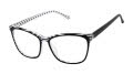 Lulu Guinness L256 Black (BLK) Eyeglasses - Color Image