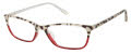 Lulu Guinness L938 Animal/Red (BON) Eyeglasses - Color Image