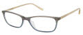 Lulu Guinness L938 Grey/ Gold (GRY) Eyeglasses - Color Image