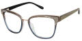 Lulu Guinness L940 Grey (GRY) Eyeglasses - Color Image