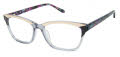 Lulu Guinness L953 Grey (GRY) Eyeglasses - Color Image