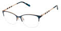 Lulu Guinness L957 Teal (TEA) Eyeglasses - Color Image